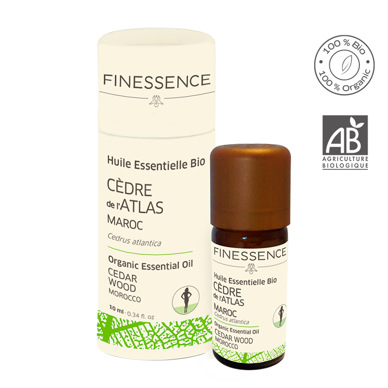 Huile Essentielle Cèdre de l'Atlas Maroc BIO 10ml