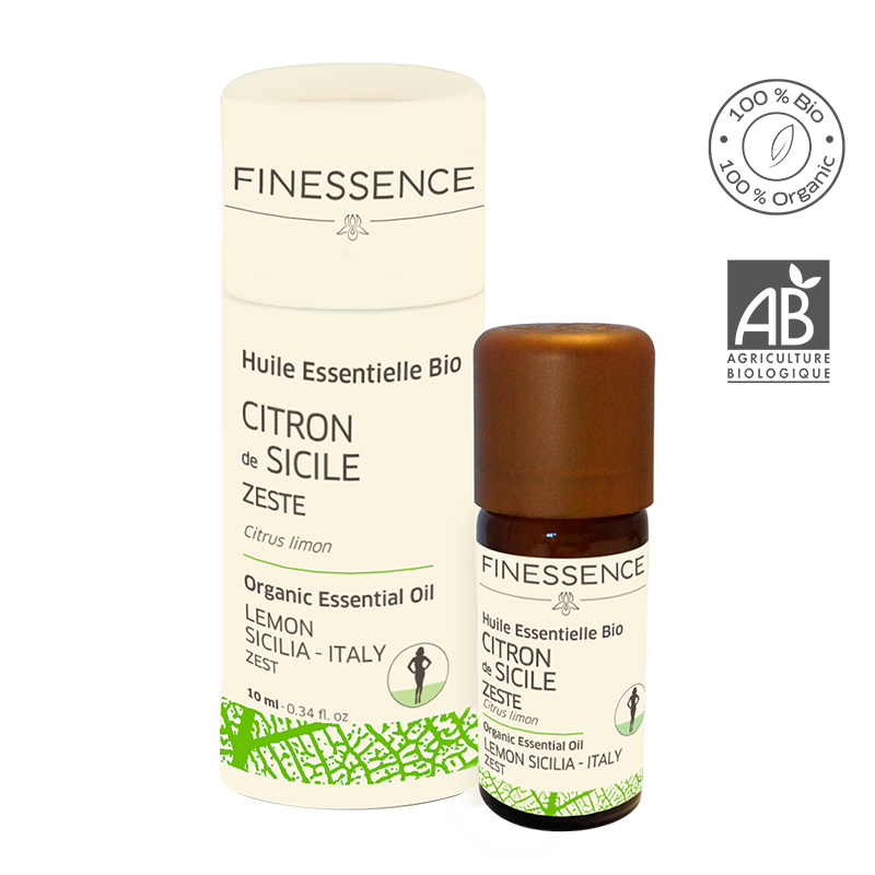 Huile Essentielle Citron de Sicile Zeste BIO 10ml