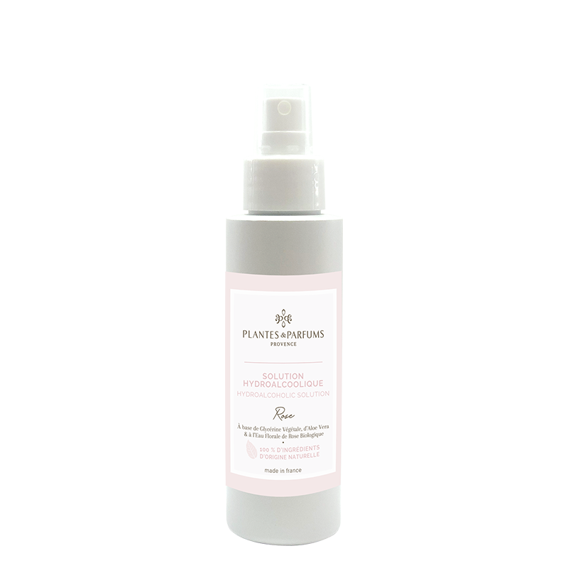 Solution Hydroalcoolique Rose 100ml