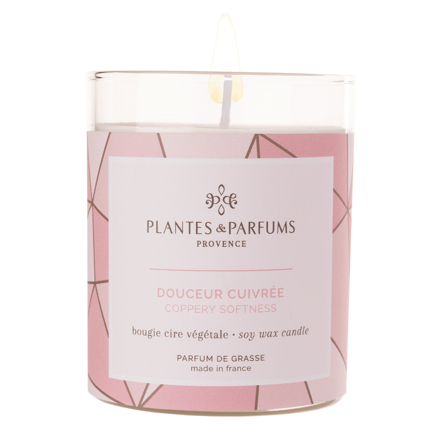 Bougie Végétale Douceur Cuivrée 180g